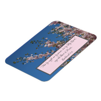 Zechariah 4 cherry tree magnet