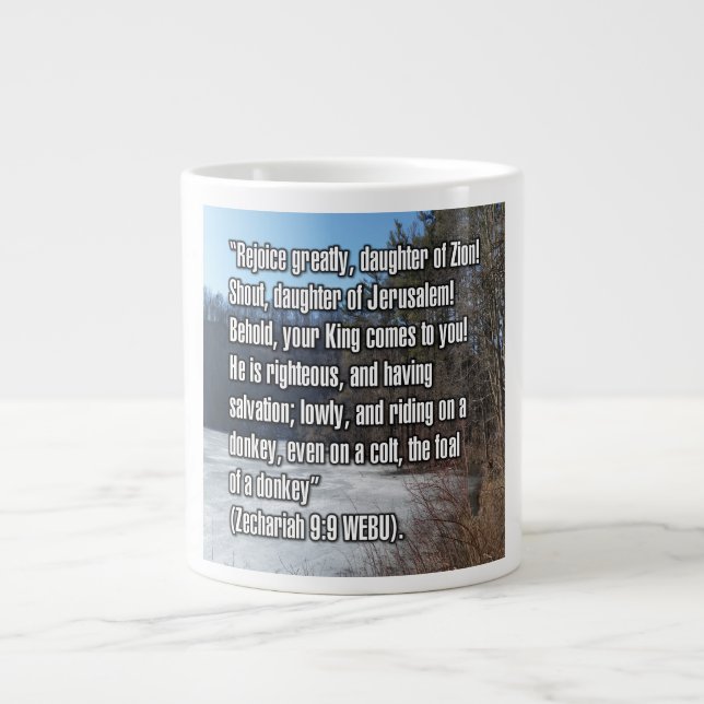 Zechariah 9:9 WEBU Mug (Front)