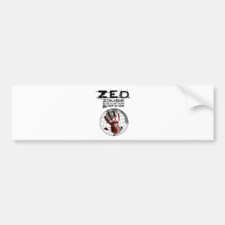 ZED BUMPER STICKER