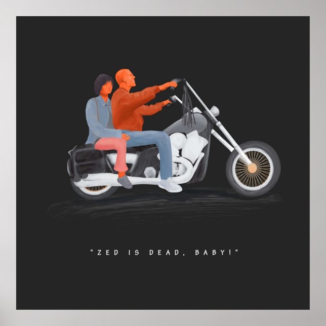 Zed is Dead Poster (Front)