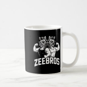 Zeebros Cute Zebra Duo Design For Zebros Lovers  Coffee Mug