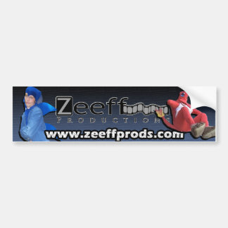 Zeeff Prods Classic Bumper Sticker