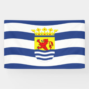 Zeeland flag Netherlands province dutch region sym Banner