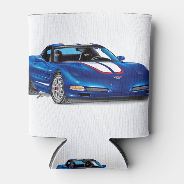 ZEEOSIX COLLECTIBLE AUTO ART CAN COOLER (Front)