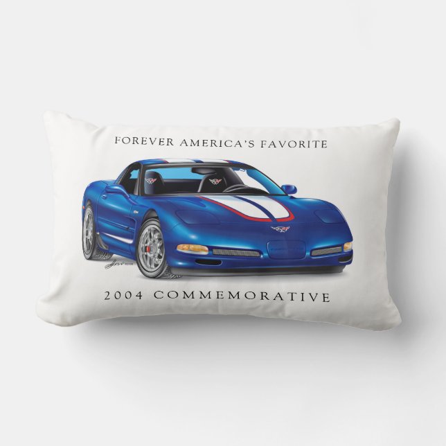 ZEEOSIX COLLECTIBLE AUTO ART LUMBAR CUSHION (Front)