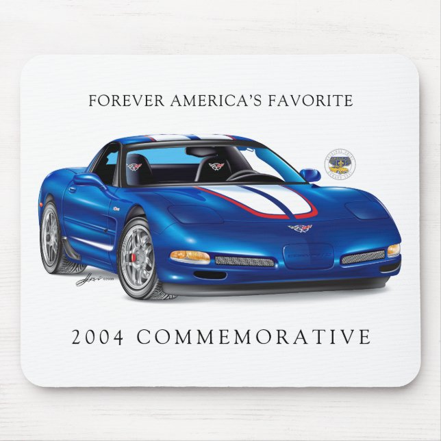 ZEEOSIX COLLECTIBLE AUTO ART MOUSE PAD (Front)