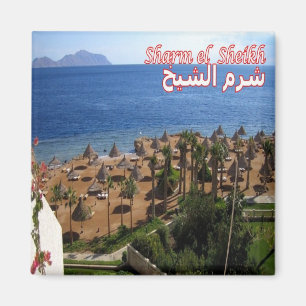 zEG005 SHARM EL SHEIKH, EGYPT, Red Sea, Fridge Magnet
