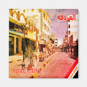 zEG012 HURGHADA, Red Sea, Egypt, Africa, Fridge Magnet