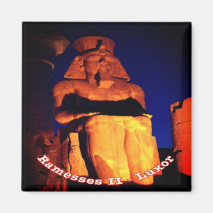 zEG038 LUXOR, Ramesses II, EGYPT, Africa, Fridge Magnet