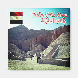 zEG042 VALLEY OF THE KINGS, Gaspa, Egypt, Fridge Magnet