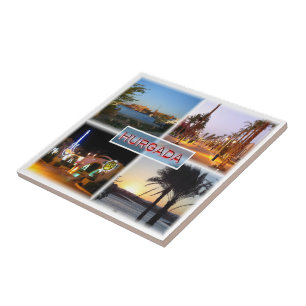 zEG060 HURGHADA, Red Sea, Mosaic, Africa, Ceramic Tile