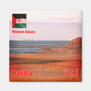 zEH003 DAKHLA, Western Sahara, Africa, Fridge Magnet