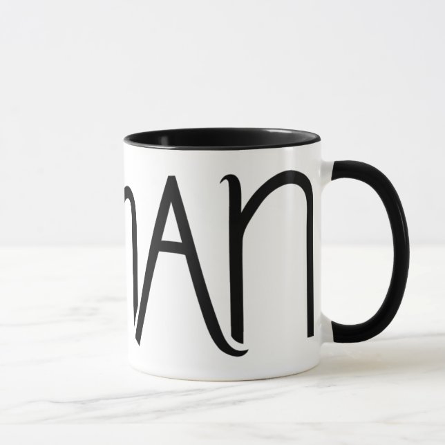 Zehan black Mug (Right)