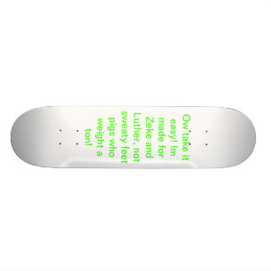 Zeke and luther's skateboard. skateboard