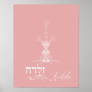 Zelda Candle Art Poster
