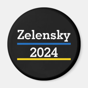 Zelensky 2024 Magnet
