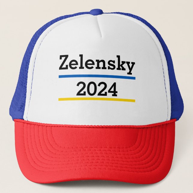 Zelensky 2024 Trucker Hat (Front)