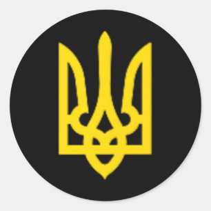 Zelensky President Of Ukraine Volodymyr Ukrainian Classic Round Sticker