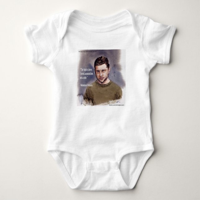 Zelensky, Volodymir Baby Bodysuit (Front)