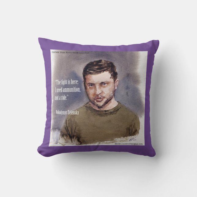 Zelensky, Volodymir Cushion (Front)
