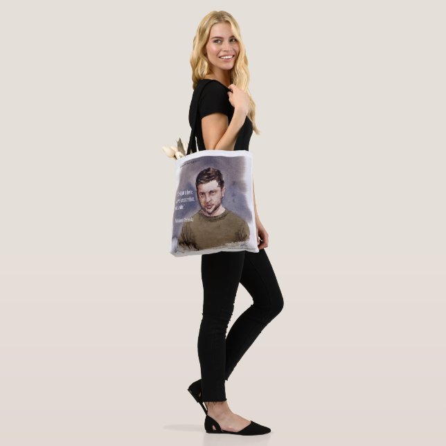 Zelensky, Volodymir Tote Bag (On Model)