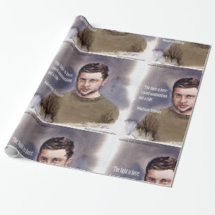 Zelensky, Volodymir Wrapping Paper