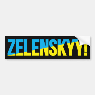 ZELENSKYY! BUMPER STICKER