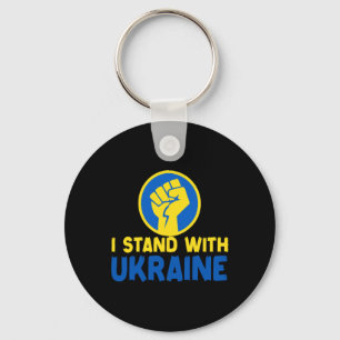 Zelenskyy I Stand With Ukraine Uni Sticker Key Ring