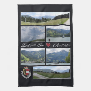 Zell am See, Austria hand towel