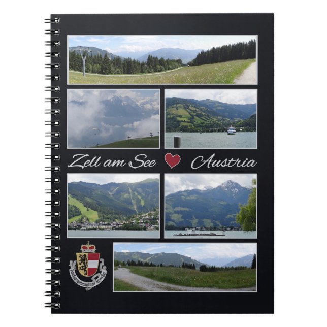 Zell am See, Austria notebook (Front)