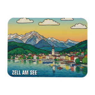 Zell am See Austria Travel Magnet