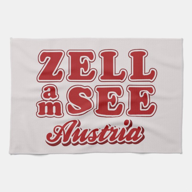 Zell am See hand towel (Horizontal)