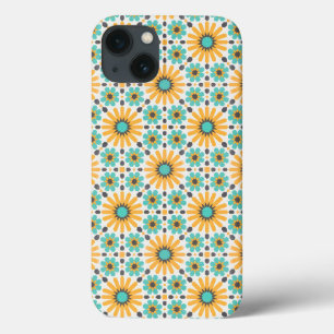 Zellige Radiance: Colourful Andalusian Geometry iPhone 13 Case