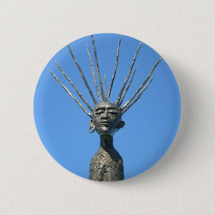 Zen 6 Cm Round Badge