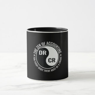 Zen Accounting Major Degree Funny Accountant Mug