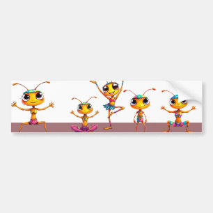 Zen Ants  Bumper Sticker