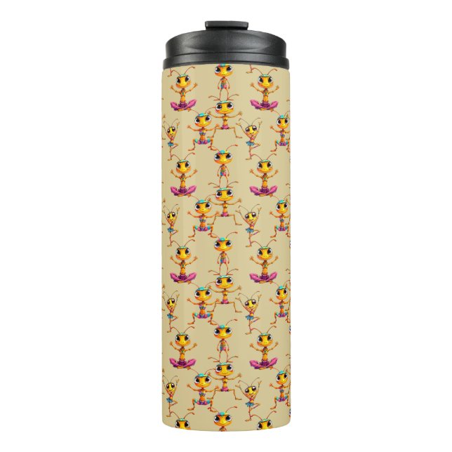 Zen Ants Thermal Tumbler (Front)