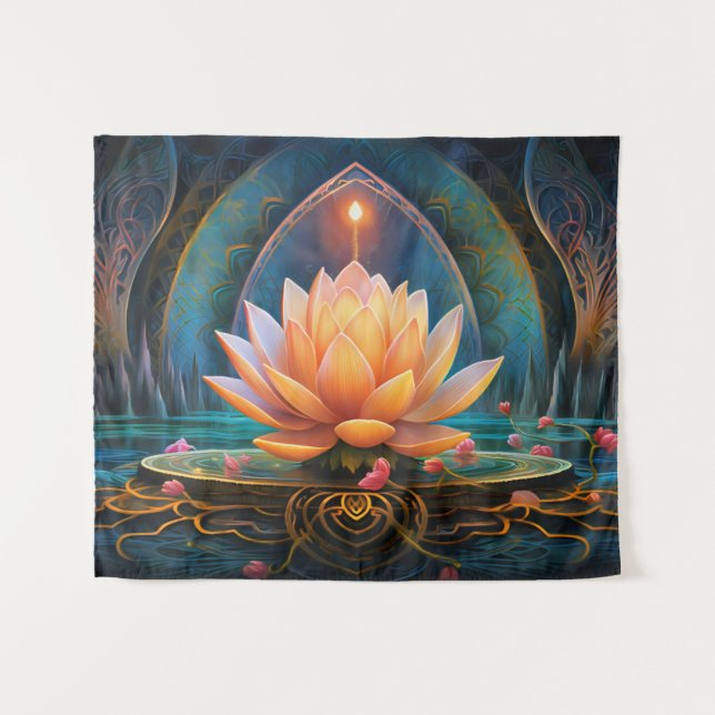 Zen Art Tapestry (Front (Horizontal))