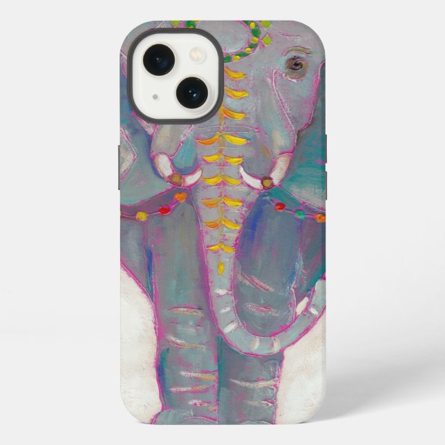 Zen Asian Elephant iPhone Case (Back)