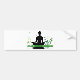 Zen attitude bumper sticker