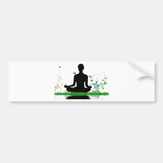 Zen attitude bumper sticker (Front)