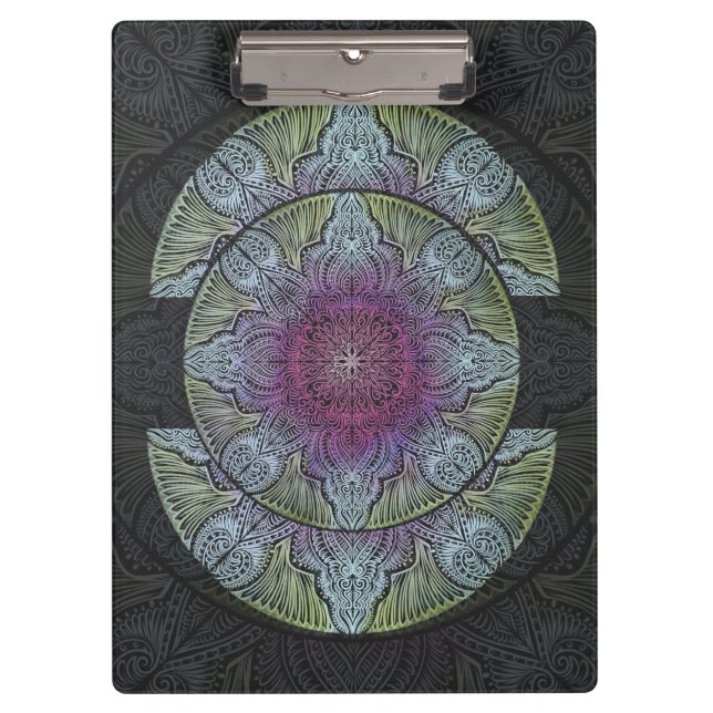 Zen Awakening, reiki, healing, chakra Clipboard (Front)
