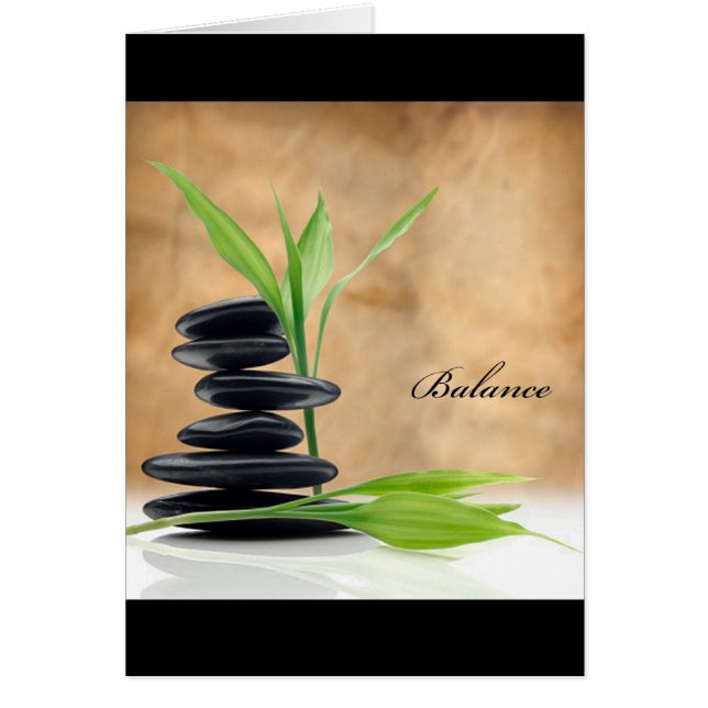 Zen Balance Card (Front)