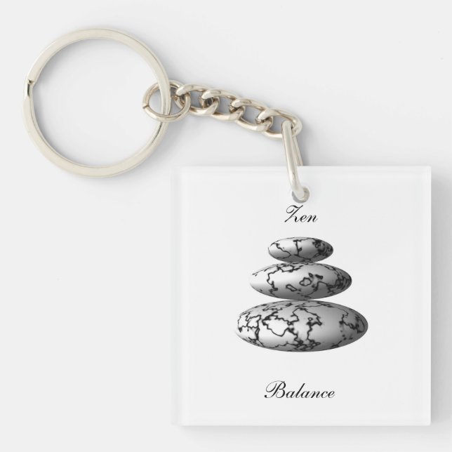Zen Balance Key Ring (Front)