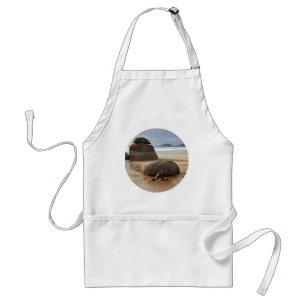 Zen Balanced Rocks on Australia Beach Standard Apron