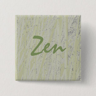 'Zen Bamboo'  Square Pin