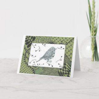 Zen Bird All Occasion Greeting / Note Card