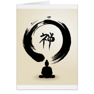 Zen Buddha blank cards