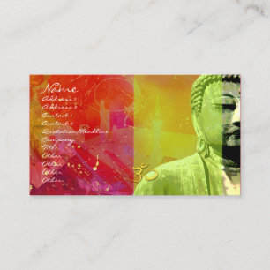 Zen Buddha Business card, urbanised Card