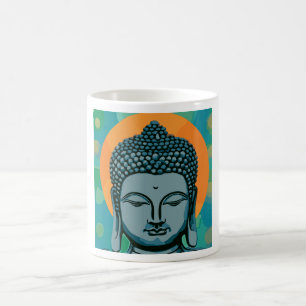 Zen Buddha Head  Coffee Mug